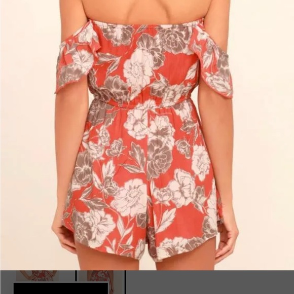 Amuse society floral romper - Picture 2 of 4